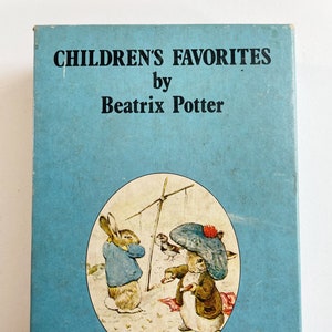 Children&#39;s Favorites by Beatrix Potter - Four Volume Boxed Collection - 1988 - Vintage Children&#39;s Book Series