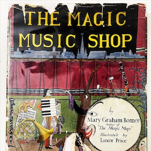 The Magic Music Shop von Mary Graham Bonner 1929 Vintage Buch
