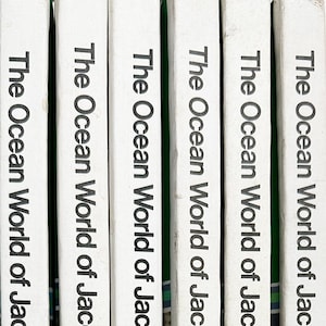 The Ocean World of Jacques Cousteau Vintage Book Series Choose Your Title