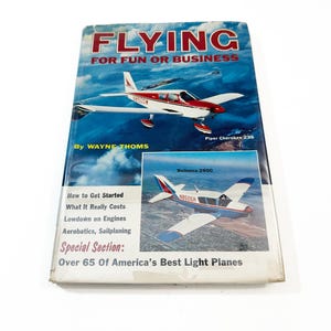 趣味またはビジネスでの飛行に関するヴィンテージブック
