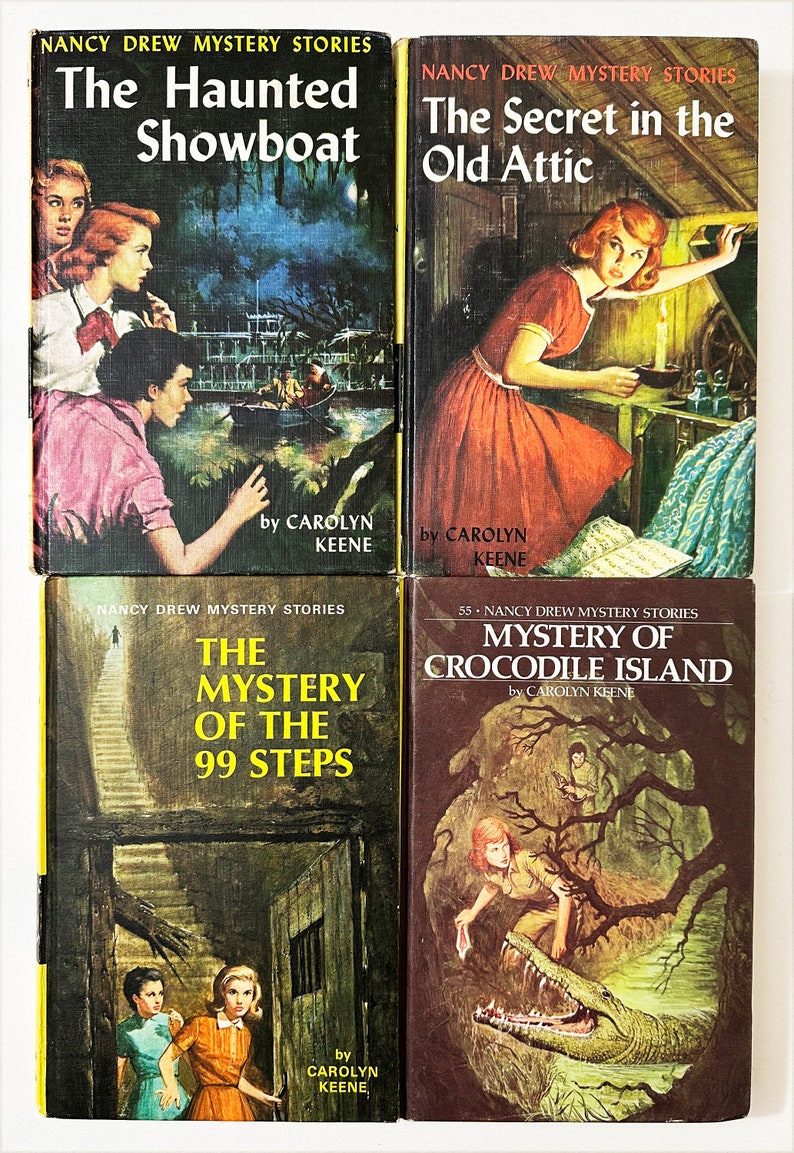 Nancy Drew Vintage Mystery Books Choose Your Title image 2