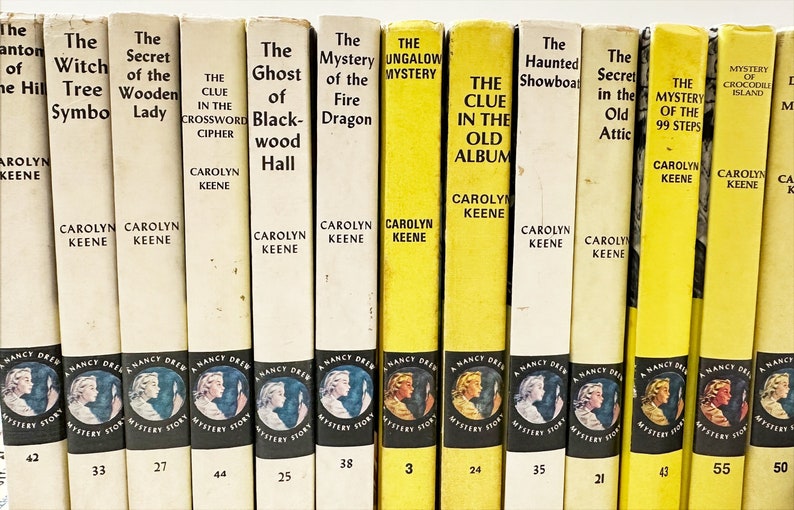 Nancy Drew Vintage Mystery Books Choose Your Title image 1