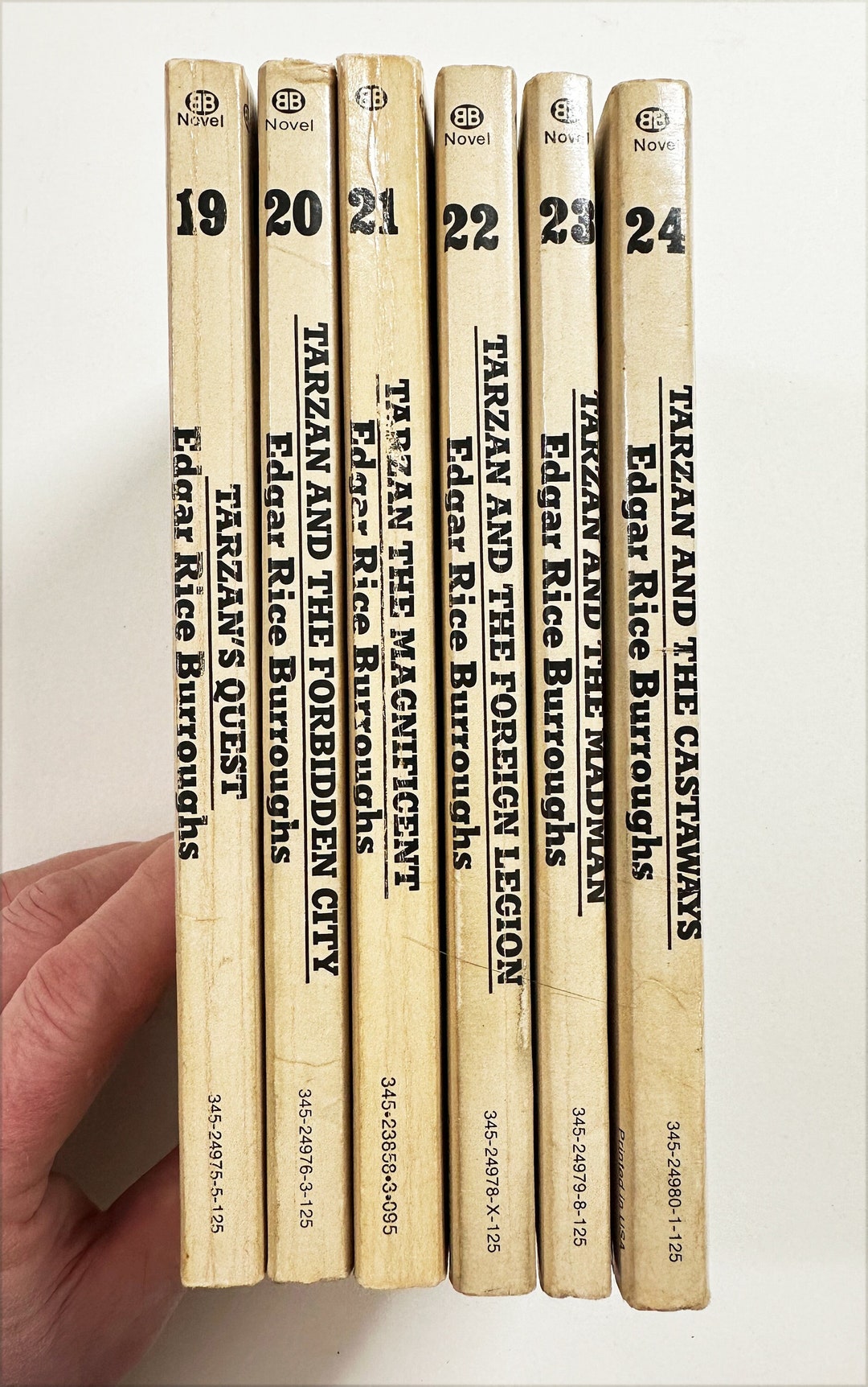 Tarzan Book Series 1975 Choose Your Title - Etsy