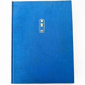 Tutankhamen by C. Desroches Noblecourt New York Graphic Society 1963 Vintage Book