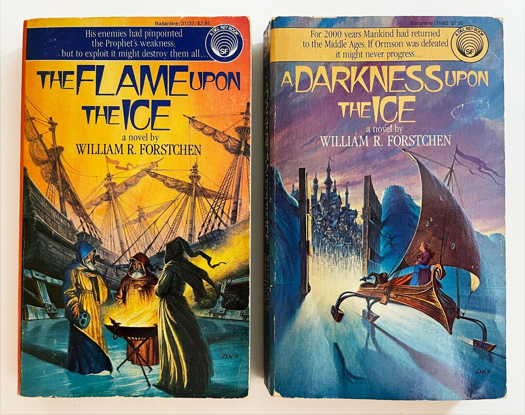 William R. Forstchen Books William R Forstchen 1980's the Flame Upon the Ice & A Darkness Upon the ...