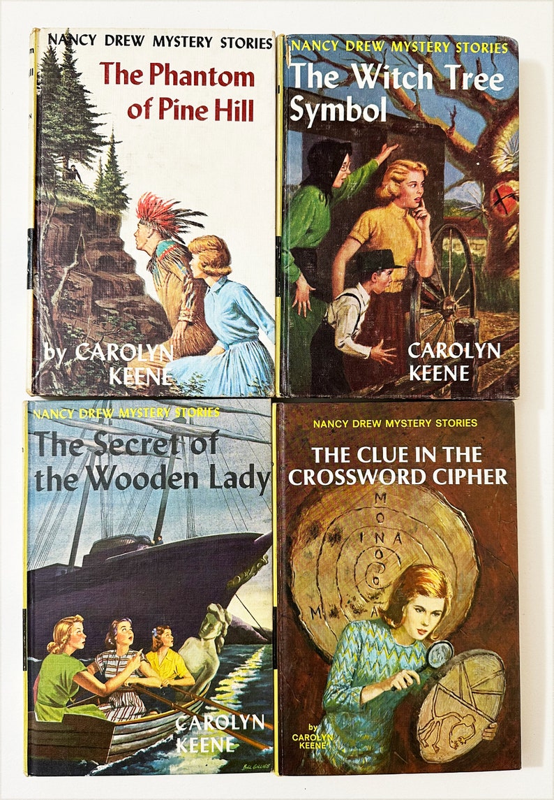 Nancy Drew Vintage Mystery Books Choose Your Title image 3