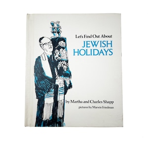 Let's Find Out About Jewish Holidays 1971 Vintage Book