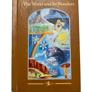The World and Its Wonders 1978 Vintage Book