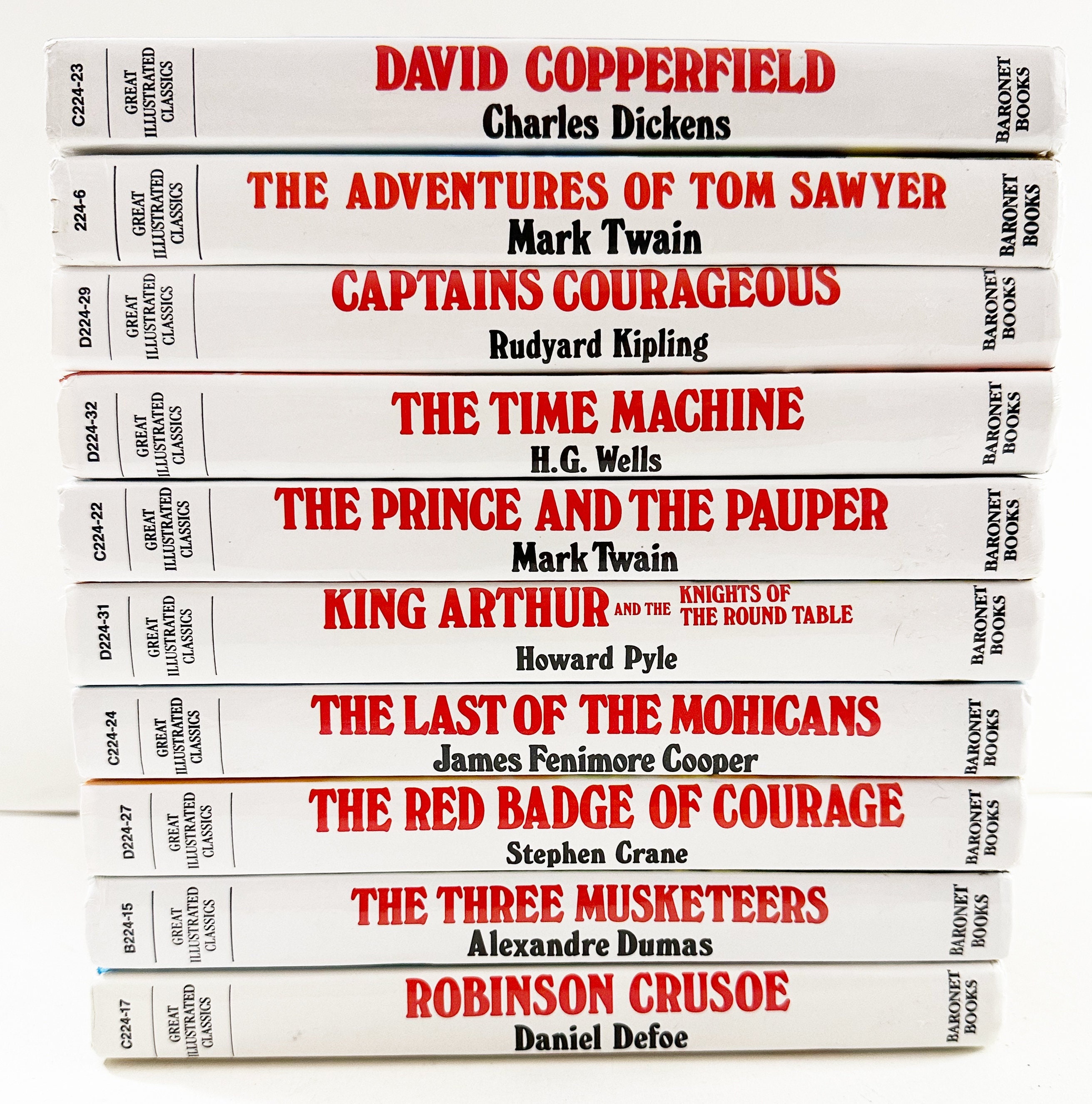 Great Illustrated Classics Book Series Choose Your Title