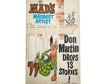Don Martin, el artista más loco de Mad, publica 13 historias. Primera edición de 1965.