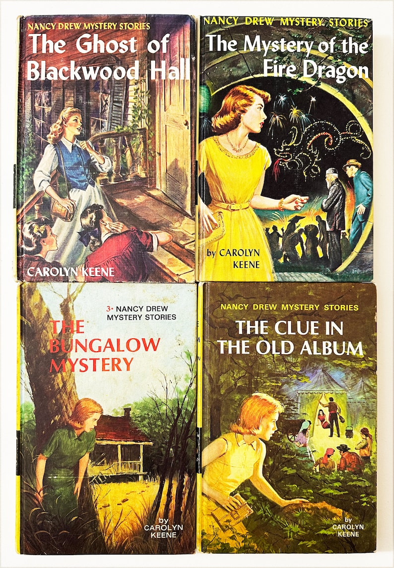 Nancy Drew Vintage Mystery Books Choose Your Title image 4