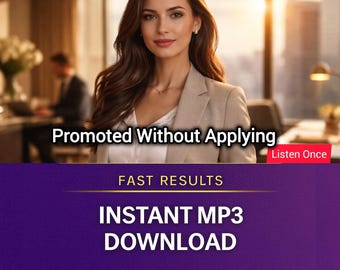 Desired Job Promotion Without Applying | Career Advancement Subliminal | Instant Results