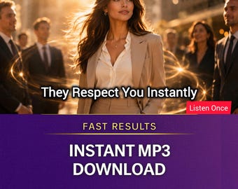 People Instantly Respect You Subliminal | Powerful Aura, Confidence, Charisma & Authority
