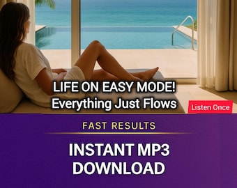 Everything Feels Effortless Instantly | Easy Life Subliminal | 1 Listen = Years of Results