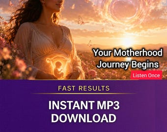 Female Fertility Subliminal | Conception, Pregnancy & Motherhood Affirmations | Listen Once Audio