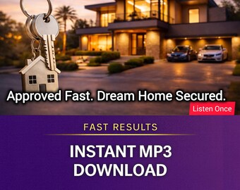 Get Approved FAST for Your Dream Home - Best Mortgage, Lowest Rate, Perfect Deal Subliminal