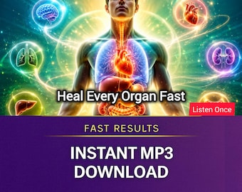Heal All Body Organs Subliminal | Full Organ Regeneration | Brain Heart Liver Kidney Healing | Perfect Health Affirmations