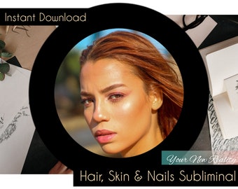 Hair, Skin & Nails Vitamin - Subliminal Affirmations Audio (Listen Once - V2) Unisex - WAV, MP3