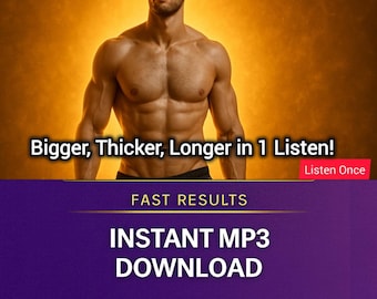 Male Enhancement Subliminal - Bigger, Thicker, Longer Results (1-Listen Effect)