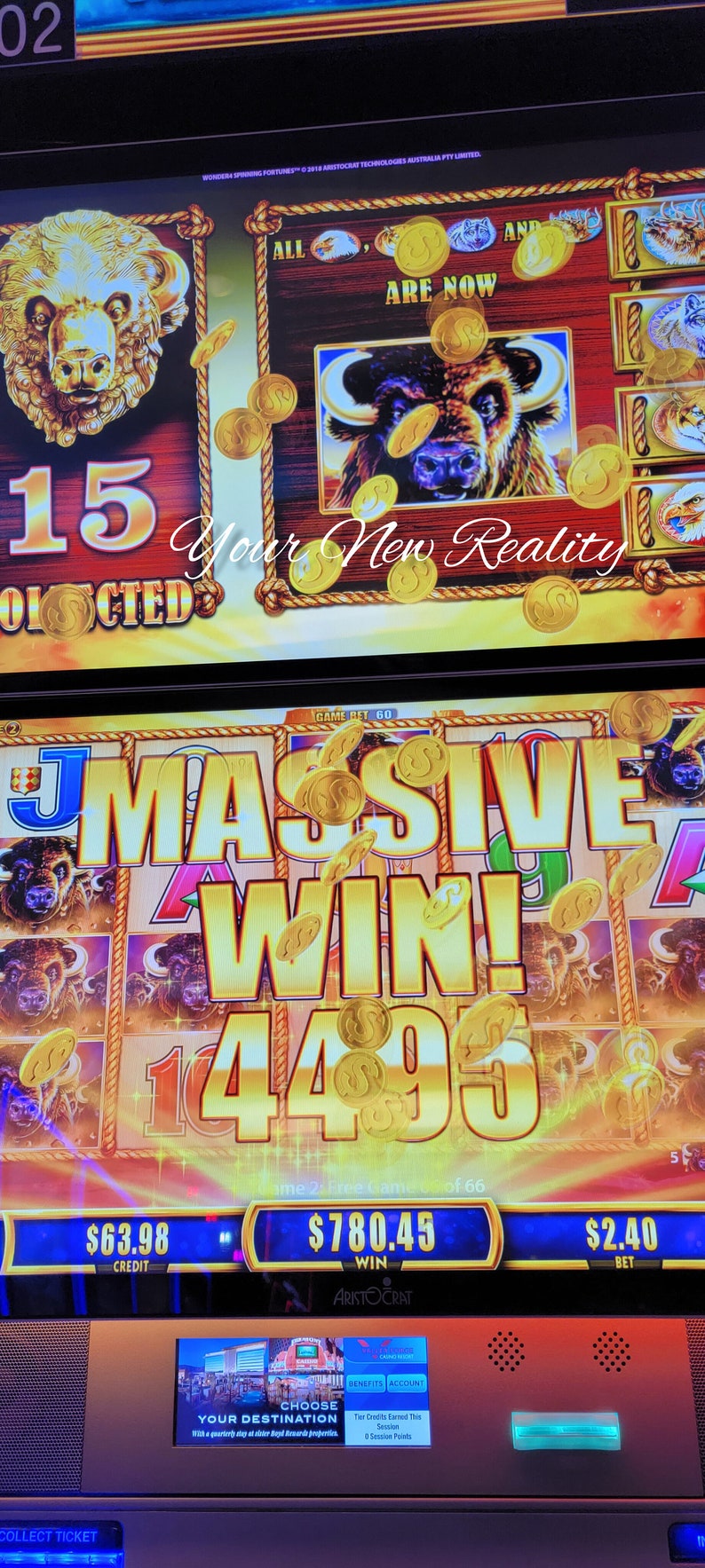 Get Huge Wins on Buffalo Slot Machines Subliminal Affirmations Audio Listen Once WAV & MP3 image 2