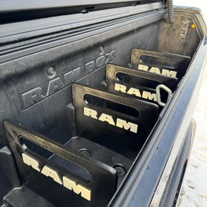 Ram Box Divider | PETG Truck Bed Organizer | RAM Accessory
