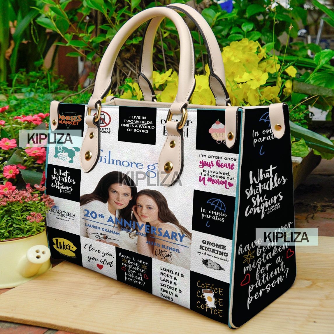 Gilmore Girls Lunch Tote Bag for Women Gifts Fashionable Collapsible Simple  Modern Lunch Box Suitable Work