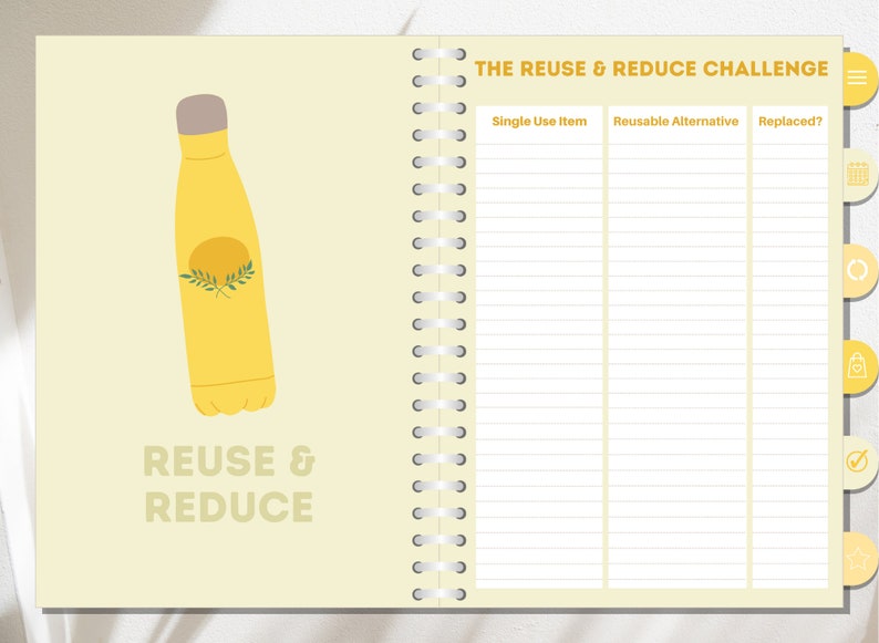 Zero Waste Planner, Digital Planner 2023, Conscious Living Planner