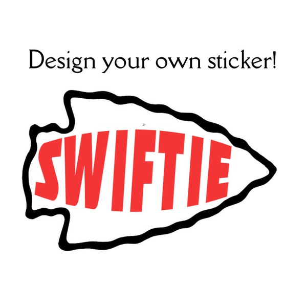 Design your own 3" sticker! Custom, waterproof, vinyl, die-cut, high quality. Gift for friends, family, use it yourself. FREE SHIPPING