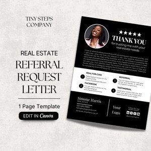 Solicitação de avaliação do cliente, carta de solicitação de indicação, pedir indicações aos clientes, marketing imobiliário, folheto imobiliário, indicações de corretores imobiliários