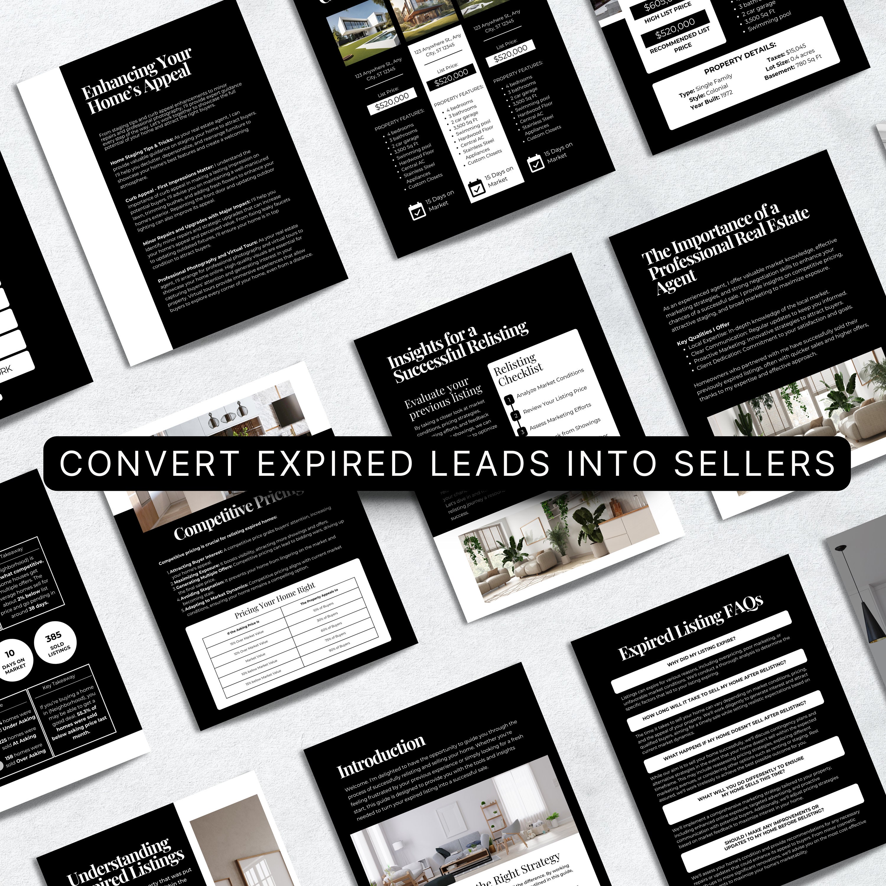 Expired Listing Packet.pdf Expired Real Estate Guide, Expired Packet, Expired Listing Letter, Home ...