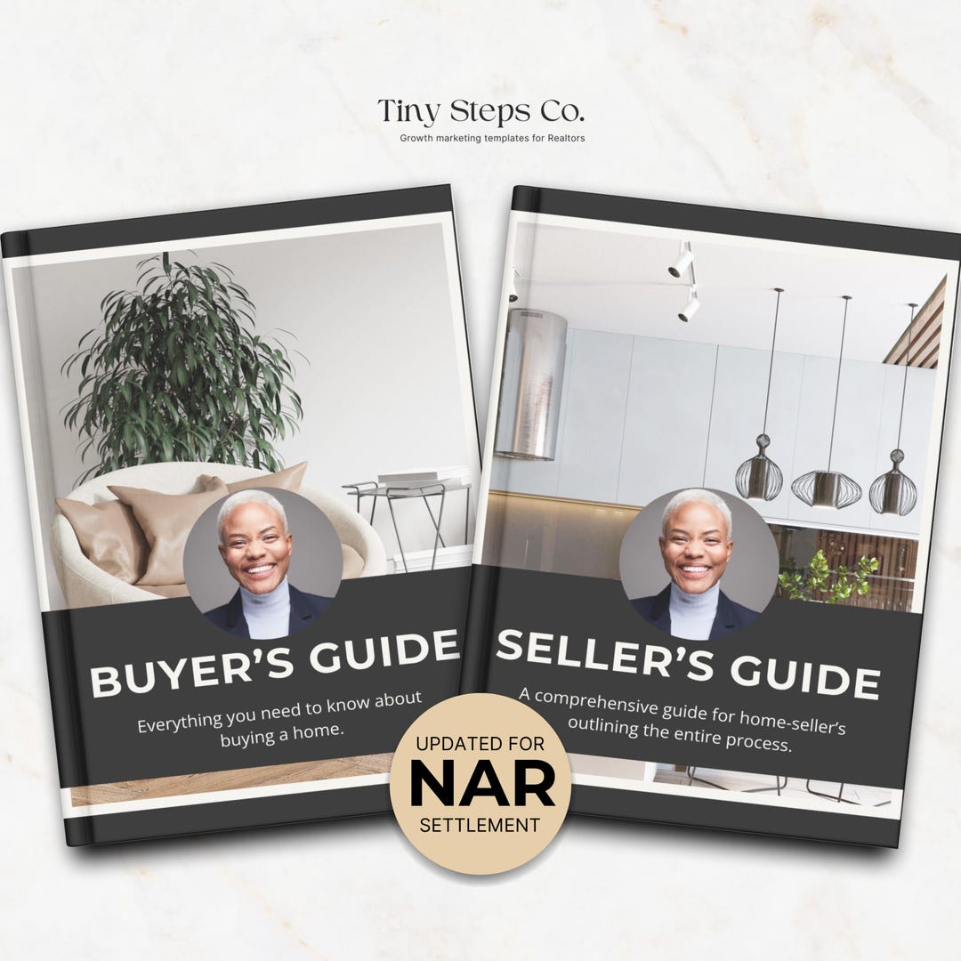 Real Estate Buyer and Seller Guide Bundle, Listing Presentation for ...