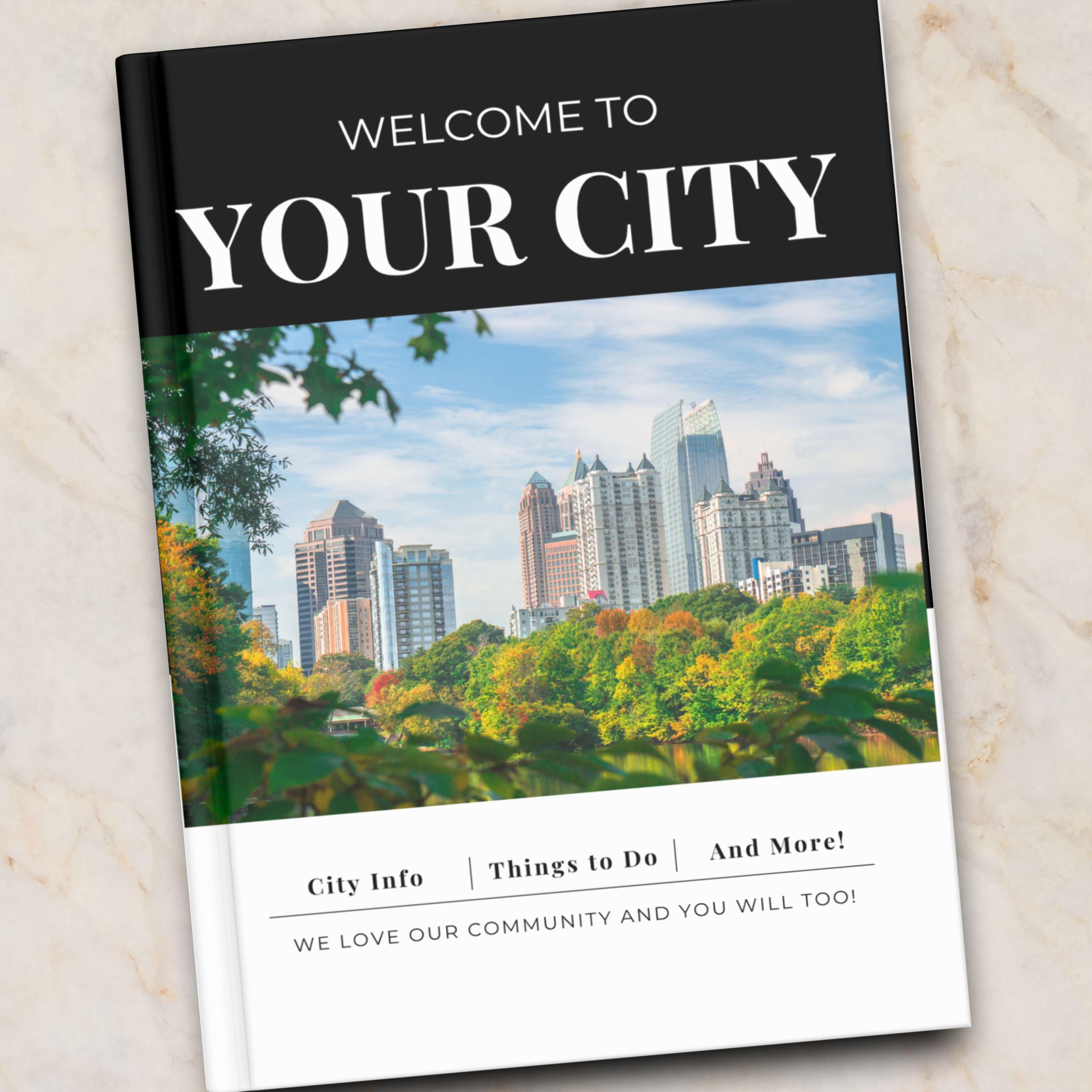 Local Town Guidebook Example Local City Guide, Real Estate Relocation Guide, New City Travel Guide ...