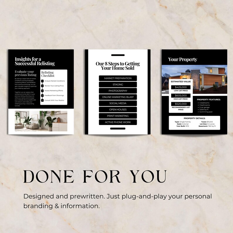 Expired Listing Packet.pdf Expired Real Estate Guide, Expired Packet, Expired Listing Letter, Home ...