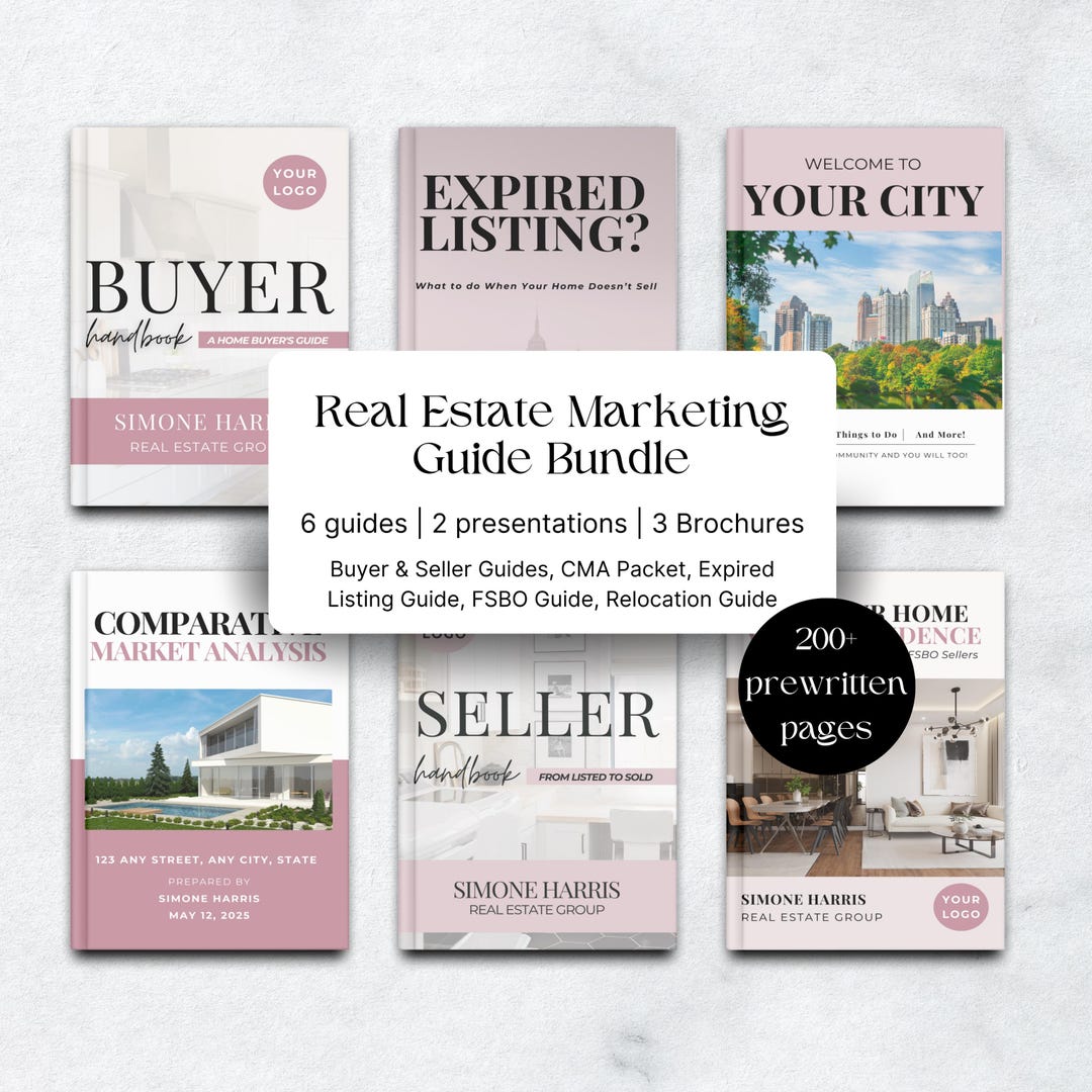 Buyer and Seller Guide, Relocation Guide, for Sale by Owner Guide, CMA ...