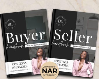 Real Estate Buyer and Seller Guide, Buyer Guide Real Estate, Listing Presentation for Real Estate, Home Buyer Guide, Real Estate Marketing