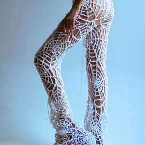 Spiderweb Patchwork Micro Pants main image 0