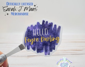 Feyre Darling Vinyl Sticker: ACOTAR Bookish Laptop Decal