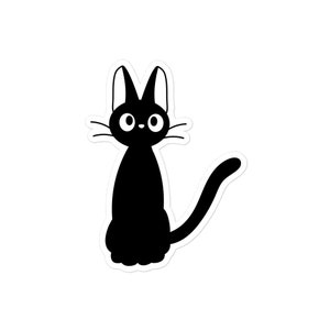Gato de dibujos animados Pegatina