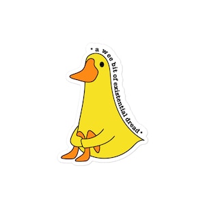 Existential Dread Sticker