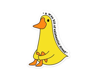 Existential Dread Sticker