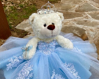 what is a paper dress Cute little bears for your quinceañera