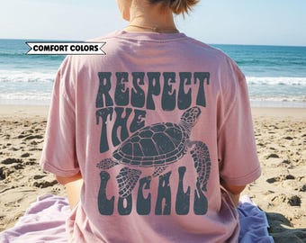 Respect The Locals, National Park Shirt, Camping Shirt, Camper Gift, Forest Animal Shirt, Sardine Shirt, Trout Fishing Shirt, Fishing Lover