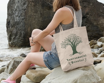 Environmental Scientist Tote Bag - Nature Lover Gift