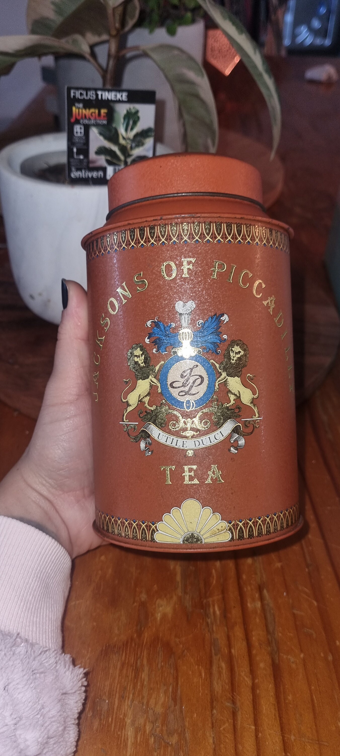 Vintage Jackson's of Piccadilly Tea Tin Etsy