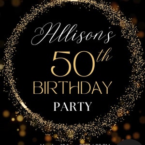 Birthday Celebration Invitation | E-Invite | Digital Phone Invitation| Downloadable Invitation | Digital Invite| Animated Mobile Invite Card