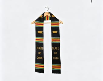Kente Graduation Stoles Black Girl Magic 2026  Kente Stole