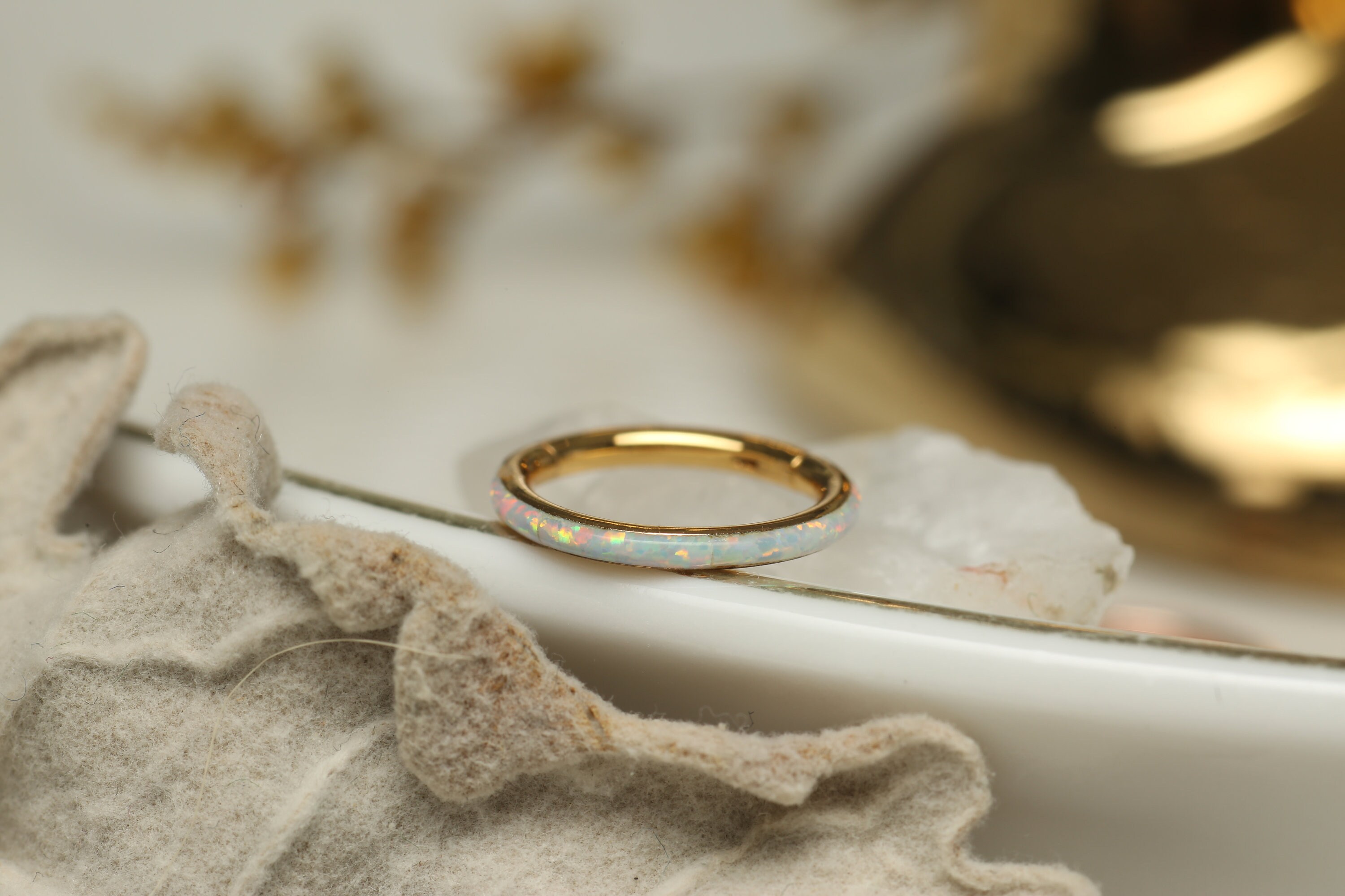 Etsy opal 2024 ring gold