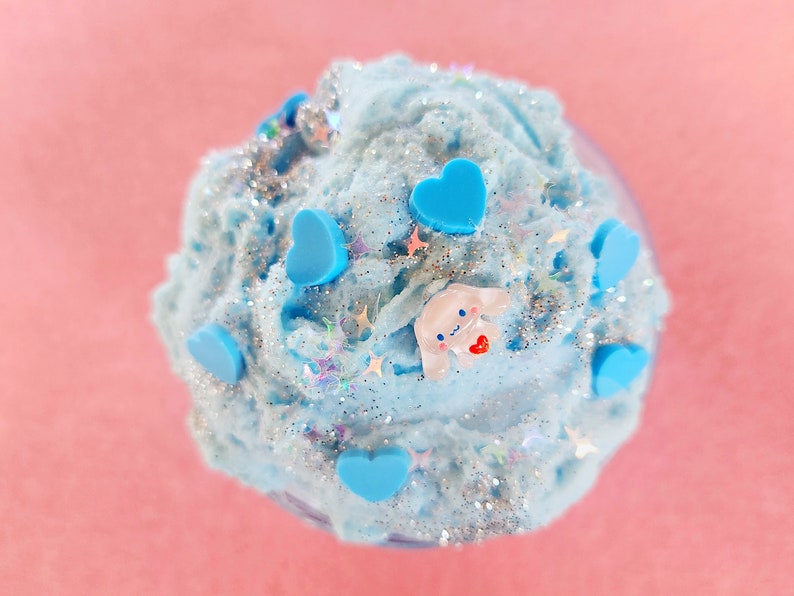Cinnamoroll Blue Cloud Cream Slime Cotton Candy Scented // Stress Toy