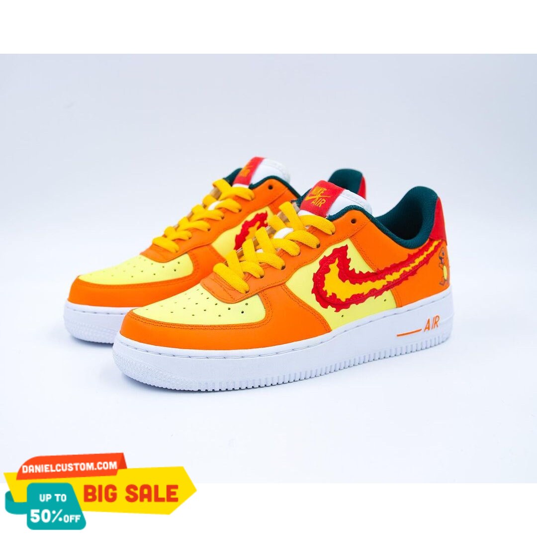 Pokemon - Charmander Air Force 1 Custom