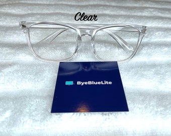 Clear Color Blue Light Glasses Single Pair Bluelight Blocking